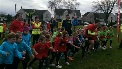 Starters Orders at RVAC Junior Cross Country - November 2014