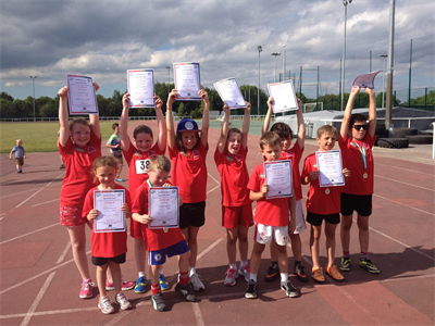 Team RVAC with Medals and Certificates - June 2014