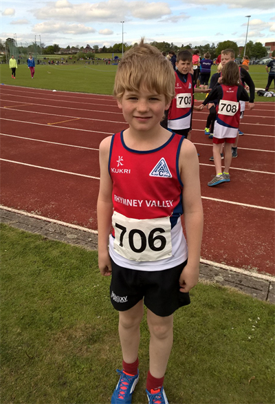 Evan in RVAC Vest at Hereford - May 2015